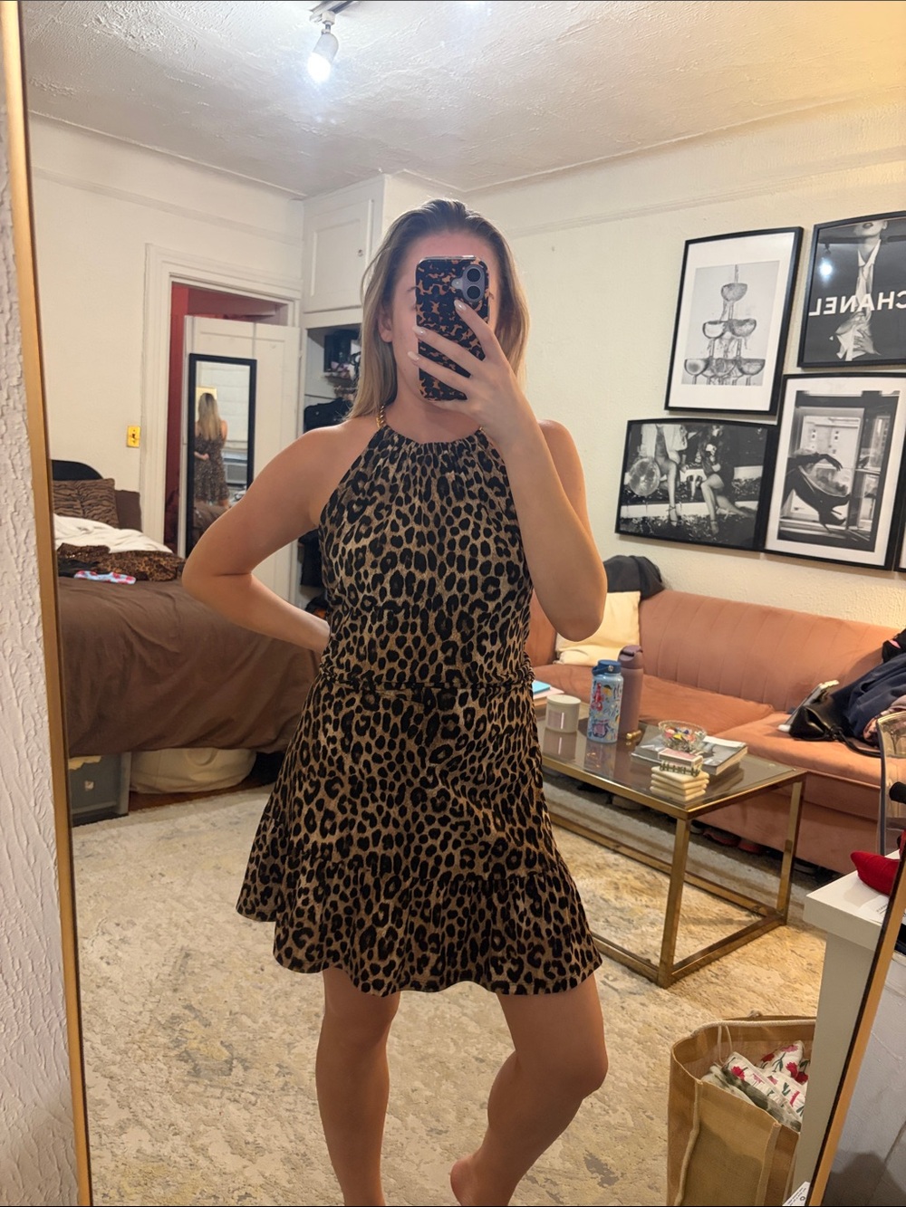 Leopard Print Dress